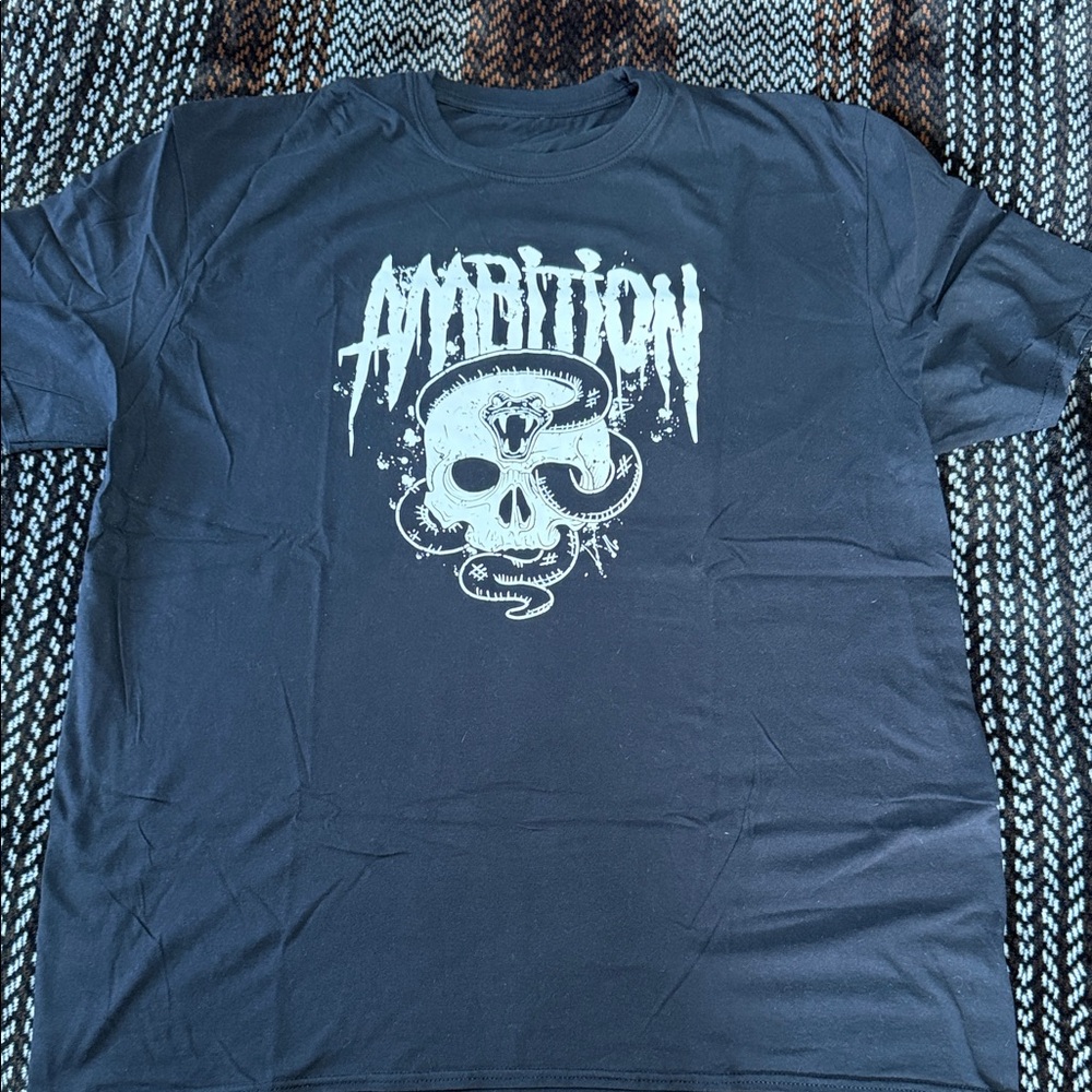 Skull and Snake Dark Wizard Graphic Tee